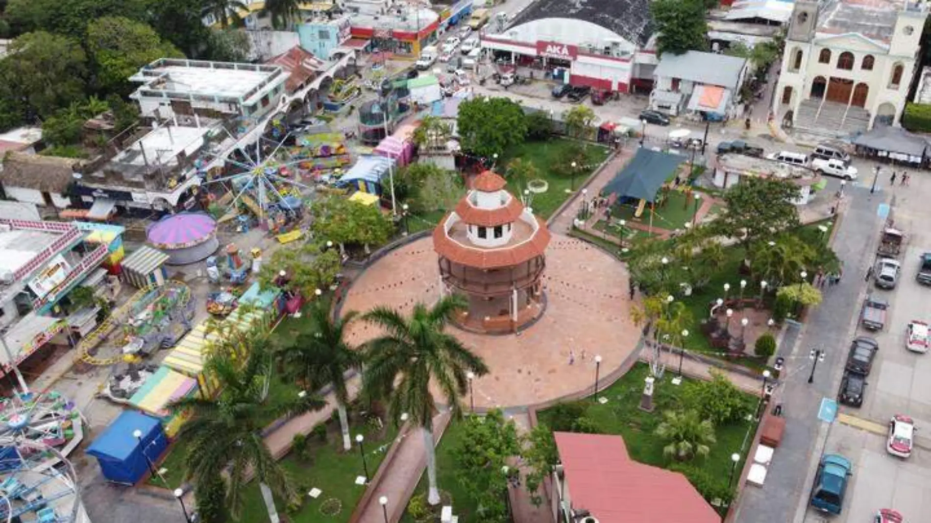 El pintoresco kiosco que es obligación visitar esta en el corazón de Pueblo Viejo Vladimir Meza